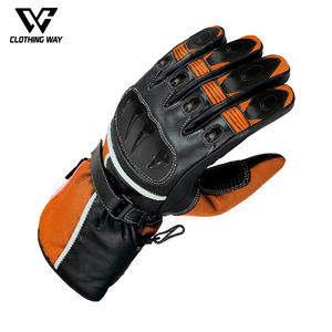 Gants de moto en cuir à doigts pleins, nouveau style, vêtements de course automobile, gants de moto en cuir - Product Image 3