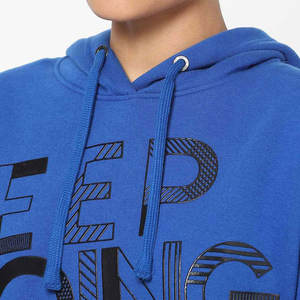 Sudadera con capucha fabricante personalizado algodón Streetwear desgastado bordado liso peso pesado sudaderas con capucha para las mujeres - Product Image 3