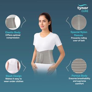 Super Sell 2024 Abdominal Support Belt 9"/23cm Breathable Fabric Made Durable and Long Functional Life Abdominal Support - Product Image 3