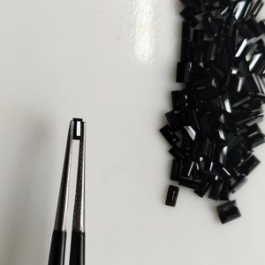 Spinelle noir naturel 4x2MM Coupe baguette Meilleure qualité Pierre en vrac pour la fabrication de bijoux - Product Image 2