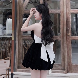 ชุดเดรสเซ็กซี่สำหรับผู้หญิงชุดเดรสลำลองสวมใส่สบายกระเป๋าโพลีซักได้จากเวียดนาม - Product Image 3