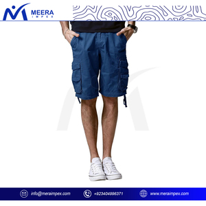 Pantalones cortos Cargo para niños con múltiples bolsillos y cintura ajustable: duraderos y cómodos para jugar, la escuela y la diversión al aire libre - Product Image 4