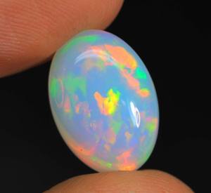 หินโอปอลเอธิโอเปียที่สวยงามอัญมณีทรงหลวมหินโอปอลเอธิโอเปียขัดเงาอย่างดีหินโอปอลเอธิโอเปียหินโอปอลเอธิโอเปียสำหรับทำเครื่องประดับ - Product Image 2