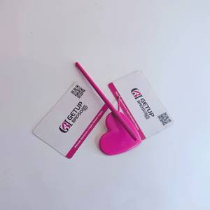 Pinzas para Pestañas GETUP BROSONS IMPEX de Acero Inoxidable, Color Rosa Intenso, Forma de Corazón, Herramienta de Precisión, Logotipo Personalizado - Product Image 4
