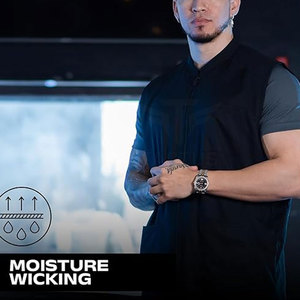 เสื้อกั๊กช่างตัดผมคุณภาพสูงราคาโรงงาน ทนทาน ผลิตจากผ้าโพลีเอสเตอร์ 100% สวมใส่สบาย - Product Image 5