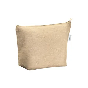 Borsa da Toilette Sostenibile in Cotone Riciclato, Beauty Case Eco-Friendly per Gadget - Product Image 1