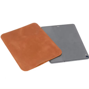 Custom Monogrammed Genuine Leather <b>Laptop</b> <b>Sleeve</b> Personalized Envelope Gift for Her Made in Pakistan-LLS-0003B - Product Image 1