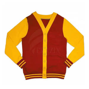 Men's Light Weight Full-Sleeve <b>Cardigans</b> <b>Jersey</b> Plain Dyed Training Wear for Winter Season - Product Image 1