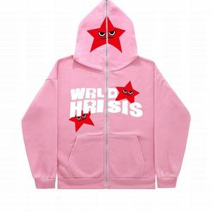 Sweats à capuche en molleton d'hiver pour hommes 100% coton respirant Basics couleur unie Logo personnalisé grande taille Hot-Sale pour hommes et femmes - Product Image 6