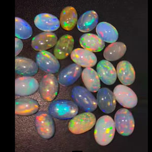 274 pièces d'opale éthiopienne naturelle 9x7 10x8 13x9 16x12 20x15mm ovale 8 9 10 11mm cabine ronde 540 Cts Lot Iroc ventes de pierres précieuses US $1050 - Product Image 3
