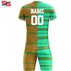 Conjunto de camisetas de fútbol de calidad al por mayor de fábrica, conjuntos de uniformes de fútbol personalizados, kit de camisetas de fútbol, verano, invierno, unisex - Product Image 2