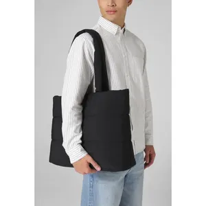 Borsa tote trapuntata sostenibile per gadget promozionali - Product Image 1