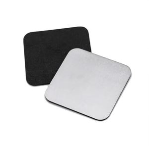 Vente en gros 100% Sous-verre de table en acier inoxydable de haute qualité Logo personnalisé Prix bon marché pour les boissons Thé Café Tapis et tampons en métal - Product Image 1