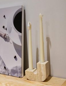 Candelabros de mármol de lujo modernos, belleza atemporal para una exhibición impresionante en la decoración del hogar para Navidad - Product Image 3