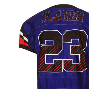 Meilleure vente de maillots de football américain de qualité supérieure fabriqués sur mesure à prix de gros vêtements de sport maillots de football à manches courtes - Product Image 5