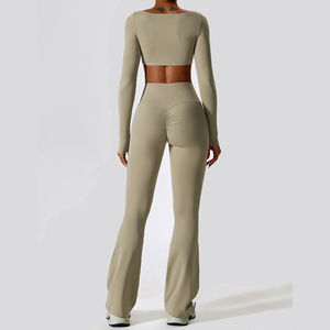 Conjuntos de yoga Ropa deportiva para mujer Conjuntos de entrenamiento para mujer Ropa de gimnasio Conjuntos de mujer - Product Image 2