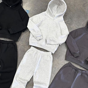 Conjunto de 2 Piezas de Algodón para Niño, Transpirable, a la Moda, Personalizable, Estilo Francés, Nuevo Diseño, Ropa Deportiva Informal para Niños - Product Image 2