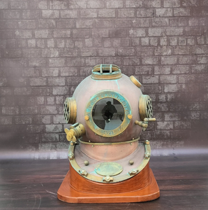 Decoración de Pared, Decoración del Hogar, Marina de los Estados Unidos, Regalo Náutico, Casco de Buceo Antiguo de Calidad Superior para Decoración del Hogar, Calidad Muy Premium - Product Image 1