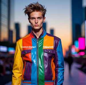 Vestes en cuir de style artiste, conçues sur mesure et fabriquées à la main |   Fournisseur d'usine premium - Product Image 5