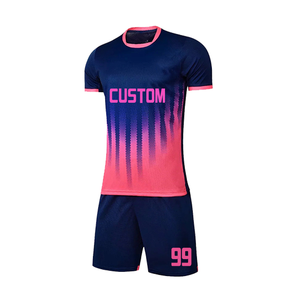 Kit de fútbol sublimado personalizado de nuevo diseño con colores resistentes a la decoloración y uniforme de fútbol de material transpirable - Product Image 6