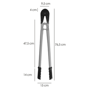Rivet Cutter 750 mm / 30" Chrome Vanadium Blades - Product Image 2
