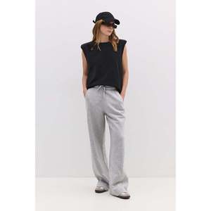 T-shirt sans manches décontracté avec détails déchirés, 100% coton - Product Image 5