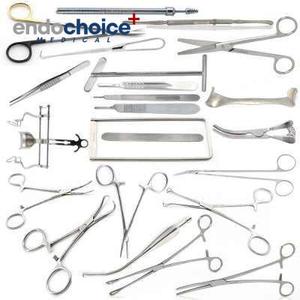 Juego de instrumentos de cirugía cardiovascular profesional de 73 piezas, potencia Manual de acero inoxidable para cirugía cardíaca, Endochoice Medical - Product Image 1