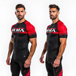 Protège-éruptions BJJ personnalisés de qualité supérieure pour l'entraînement au sparring et à la salle de sport Impression par sublimation durable Équipement MMA respirant - Product Image 2