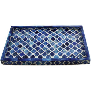 Bandeja de Servicio de Diseño Moderno con Incrustaciones de Hueso de Alta Calidad, con Forma y Color Personalizados para Restaurante, Hogar, Decoración Elegante para Servicio de Alimentos - Product Image 4