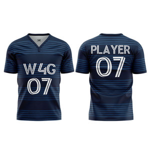 Maillot de football tendance, uniforme de football, produit de marque, nouvelles couleurs personnalisées, logo, impression par sublimation, respirant 100% - Product Image 6
