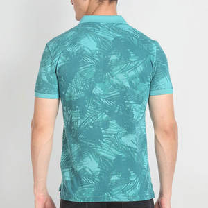 Dernier prix vêtements d'été surdimensionnés aux États-Unis T-shirt polo pour hommes Nouvelle arrivée T-shirt polo pour hommes écologique - Product Image 3
