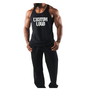 Chalecos Deportivos de Algodón y Elastano, Transpirables, Talla Grande, para Gimnasio, Entrenamiento, Camiseta sin Mangas para Hombre, Ropa Deportiva para Fisicoculturismo - Product Image 2