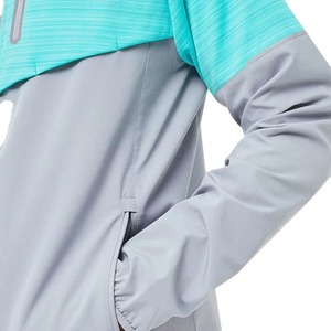 Best Design Custom Printed Casual Winter Windbreaker Jacket Plus Size Waterproof Knitted Cotton Sublimation Zipper Wholesale - Product Image 3