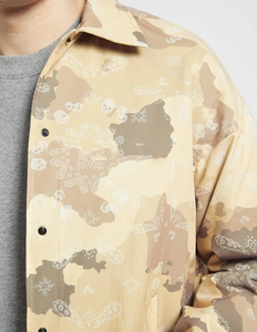 Camuflaje Diseño personalizado Hombres Entrenadores Logotipo personalizado en blanco Entrenadores masculinos Chaqueta de lluvia Entrenadores lisos Chaqueta Chaquetas cortavientos Unisex - Product Image 5