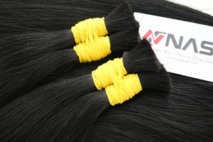 Cabello Humano Virgen 100% de Vietnam, Acabado Liso, Natural, Duradero, Negro, Precio de Fábrica, Superventas - Product Image 3
