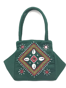 Beautiful Stylish Fashionable Pure Cotton Designer Handbags With Printed Design Pattern for Girls and Women in Different Colors - Product Image 4