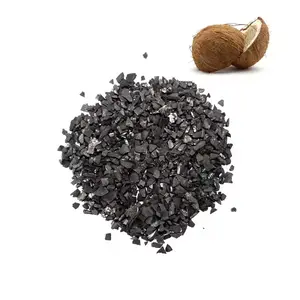 500-800 valor de iodo casca de frutas carvão ativado adsorção de águas residuais industriais de partículas de casca de pêssego e damasco