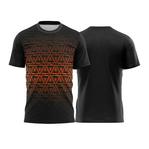 Camiseta de Fútbol Profesional, Ropa Deportiva de Secado Rápido, Transpirable, de Poliéster, con Logotipo y Color Personalizados, Unisex, para Adultos, para Todas las Temporadas, OEM, Holgada - Product Image 1