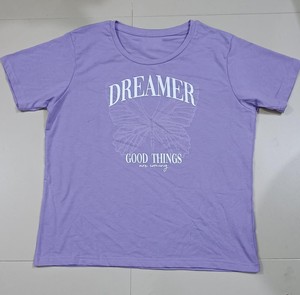 Camiseta de algodón de alta calidad para mujer, última moda de verano para mujer joven, ropa cómoda de manga corta, estilo informal - Product Image 4