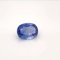 Saphir bleu naturel 4mm 5mm, pierre facettée ovale, pierres précieuses exclusives pour la fabrication de bijoux, précieuses, en ligne, Alibaba, régulier 2026
