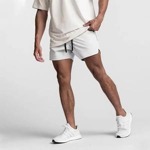 Pantalones cortos de malla de estilo callejero para hombre personalizados de alta calidad cómodos transpirables de secado rápido deportes Fitness ropa de playa - Product Image 3