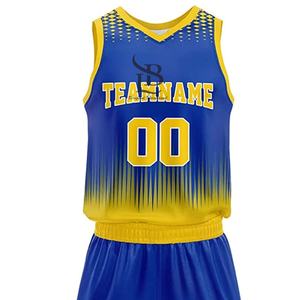 Ensembles de maillots et shorts de basket-ball pour jeunes et adultes, logo personnalisé, grande taille, nouveaux services ODM OEM, uniformes de basket-ball pour jeunes, sublimation - Product Image 4