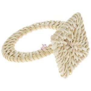 Top Tendance Rotin Serviette Anneau Osier Serviette Anneaux Paille Serviette Anneaux pour Table Décoration De Noël De Mariage Du Vietnam - Product Image 3