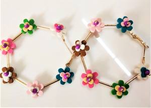 2024 meilleure vente à la main Vintage frange Dangle boucles d'oreilles mode boucles d'oreilles pour les femmes cadeaux de mariage au meilleur prix - Product Image 2