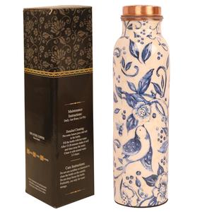 Botella de agua con artículo de cobre con estampado Florence disponible para la función de devolución de regalo Durable disponible para la función de Baby Shower - Product Image 5