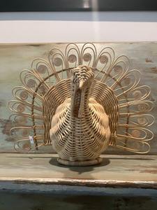 Paon tissé à partir de rotin fabriqué au Vietnam matériau écologique utilisé pour la décoration de la maison ornements en gros - Product Image 6