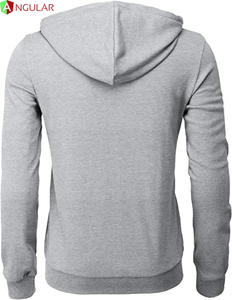 Impression personnalisée broderie de haute qualité nouvelle mode élégante sweats à capuche 100% Polyester coton conception de poche sweats à capuche couleur unie - Product Image 4