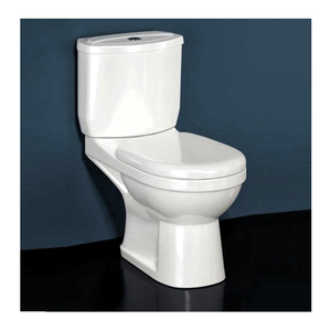 Inodoro Moderno de Dos Piezas con Doble Descarga, Trampa en P y Trampa en S, Cerámico, Fabricante Directo de la India - Product Image 2