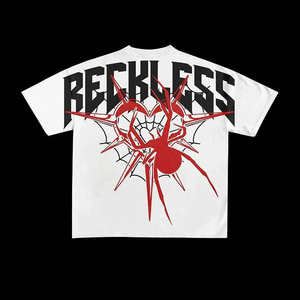 T-shirt à séchage rapide OEM 100% en coton avec sérigraphie complète graphique surdimensionné unisexe Fabricant personnalisé - Product Image 2