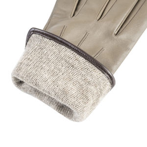 Últimos diseños Guantes de cuero para hombre Alta calidad Transpirable Cómodo Venta caliente Guantes de cuero de tendencia superior con tarifa razonable - Product Image 3